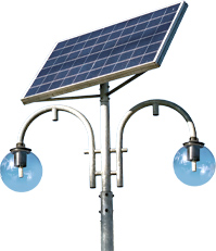 Solarne lampy parkowe